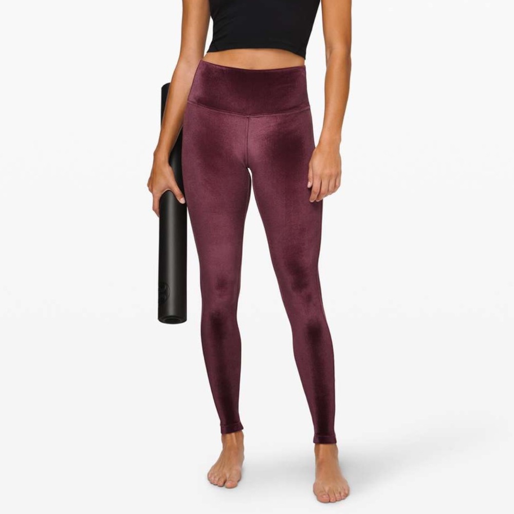 Lululemon Wunder Lounge High-Rise Tight 28” Velvet